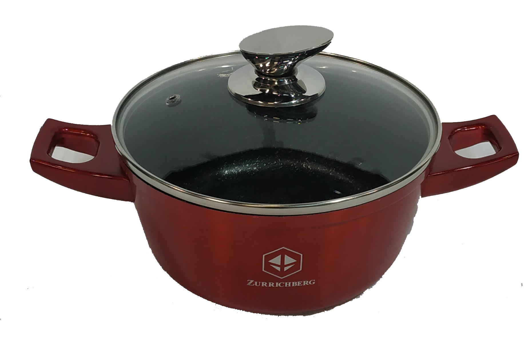

Кастрюля Zurrichberg 9,5л D30см Алюминий ZBP-7128 Red