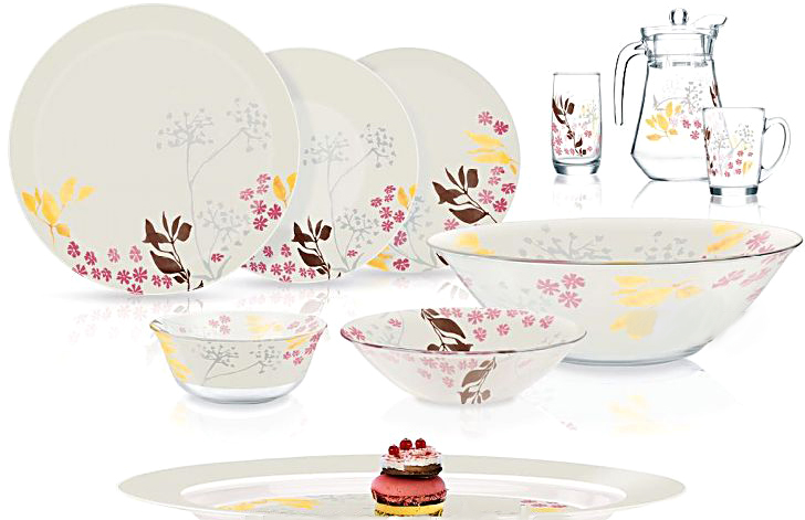 

Сервиз столовый Luminarc Morelle 46 предметов N7248