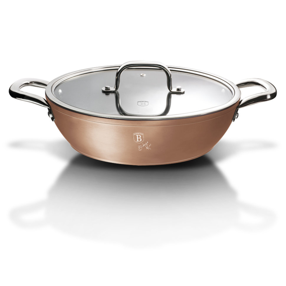 

Сотейник Berlinger Haus Bronze Titan Collection D28 см 3,8 л алюминий BH-1740