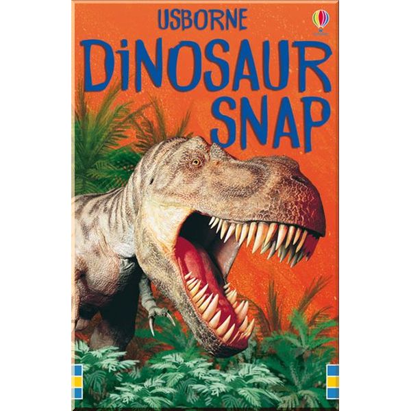 

Usborne Dinosaur snap. Usborne Publishing. ISBN:9780746064139