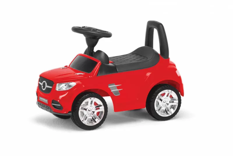 

Детская машина-толокар Colorplast со спинкой (Красный) (2-001-R)