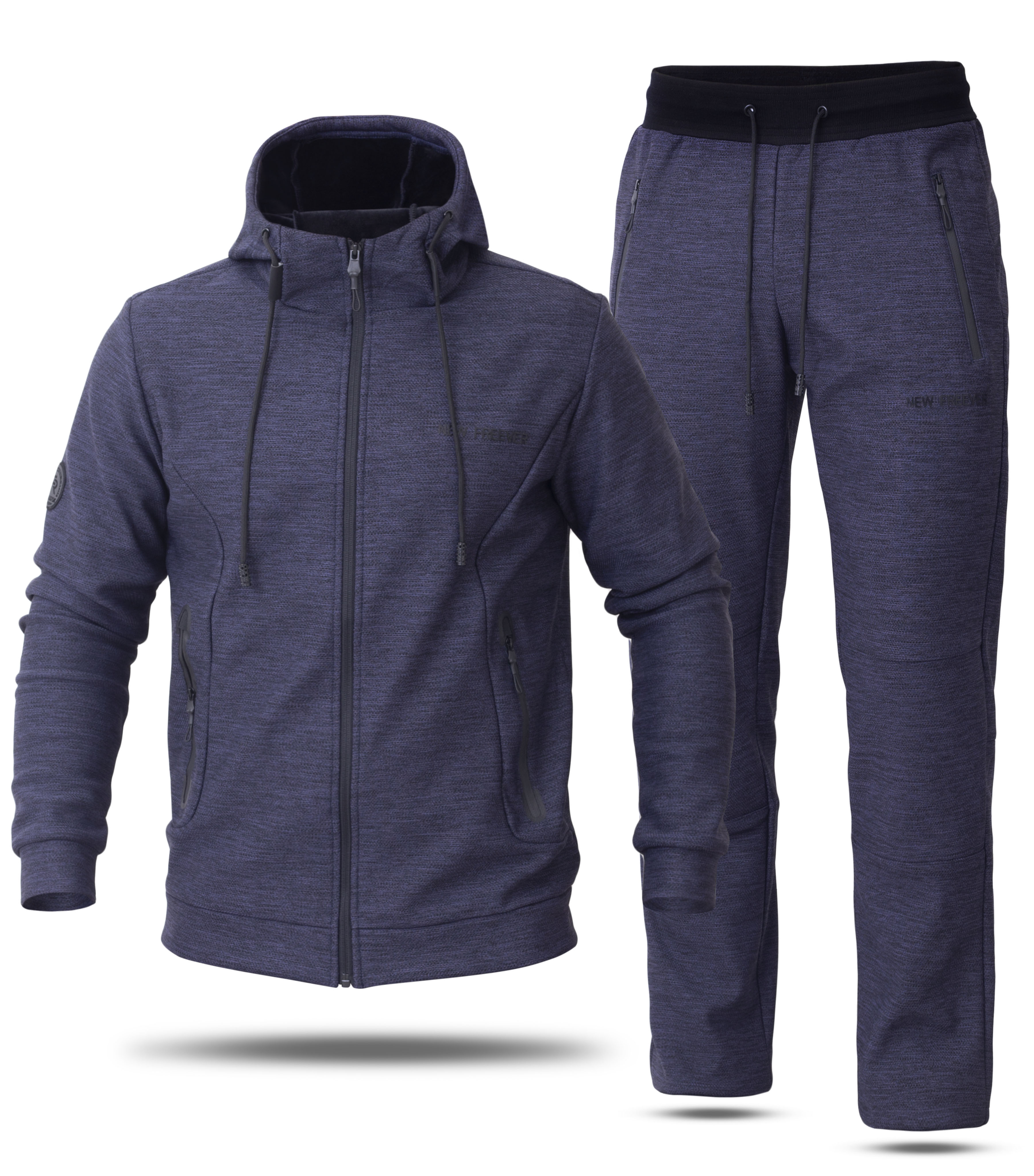 

Спортивный костюм мужской Freever GF k8603 синий 4XL