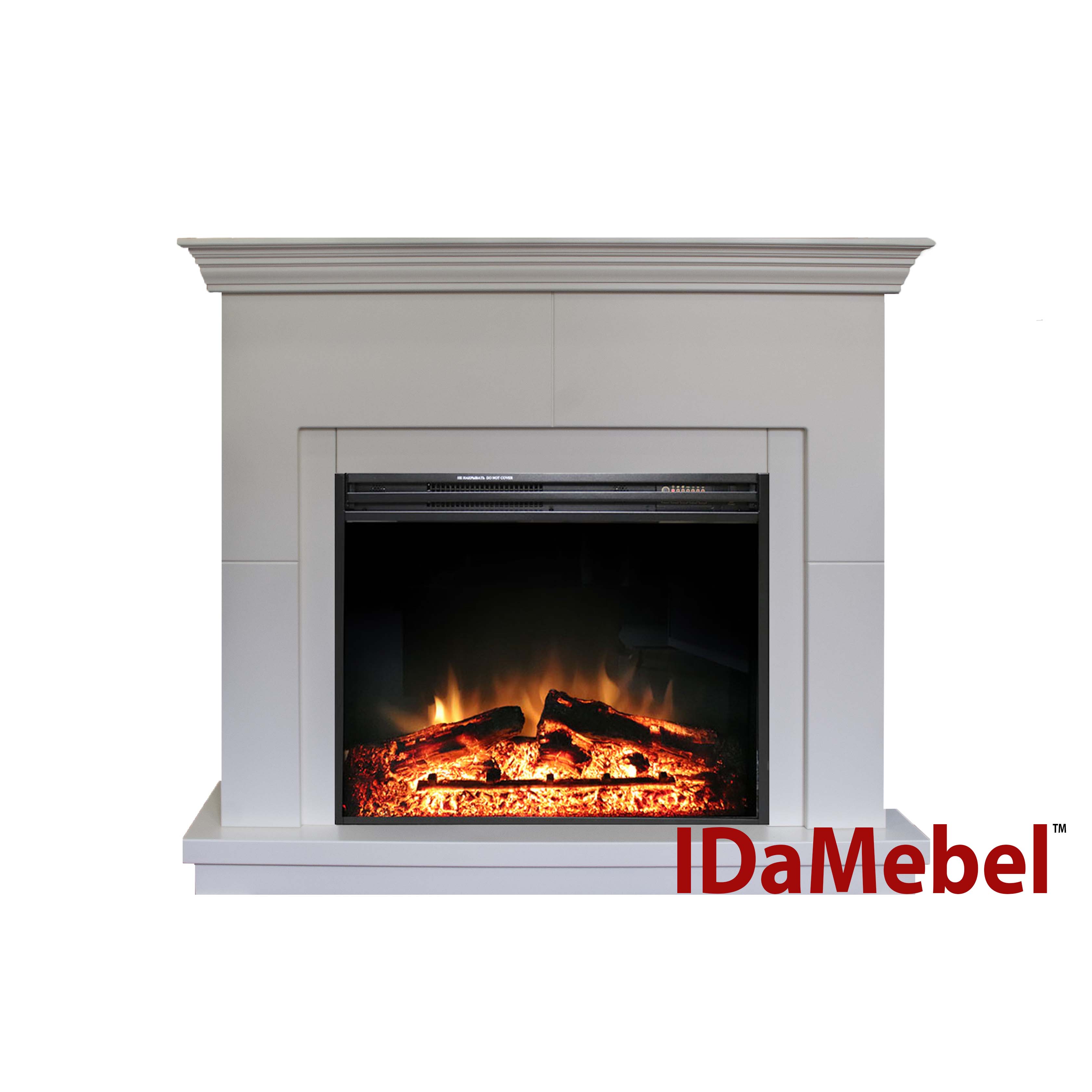 

Каминокомплект IDaMebel Montreal Jupiter Белый