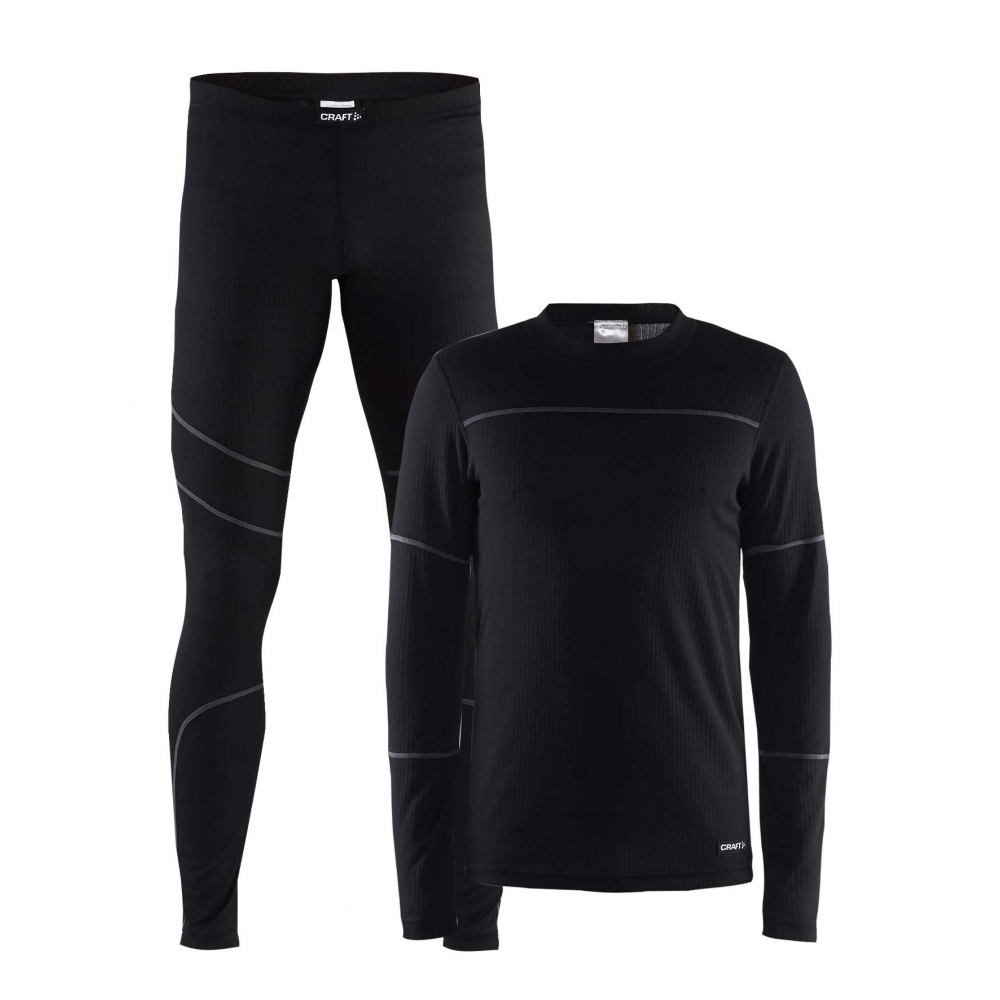 

Комплект мужского термобелья Craft Baselayer Set - Black M (1905332 999985 M)