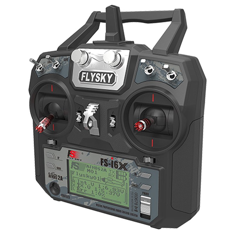 

Пульт управления FlySky FS-I6X 10CH с приемником IA6B 2,4ГГц (FS-i6X+iA6B)