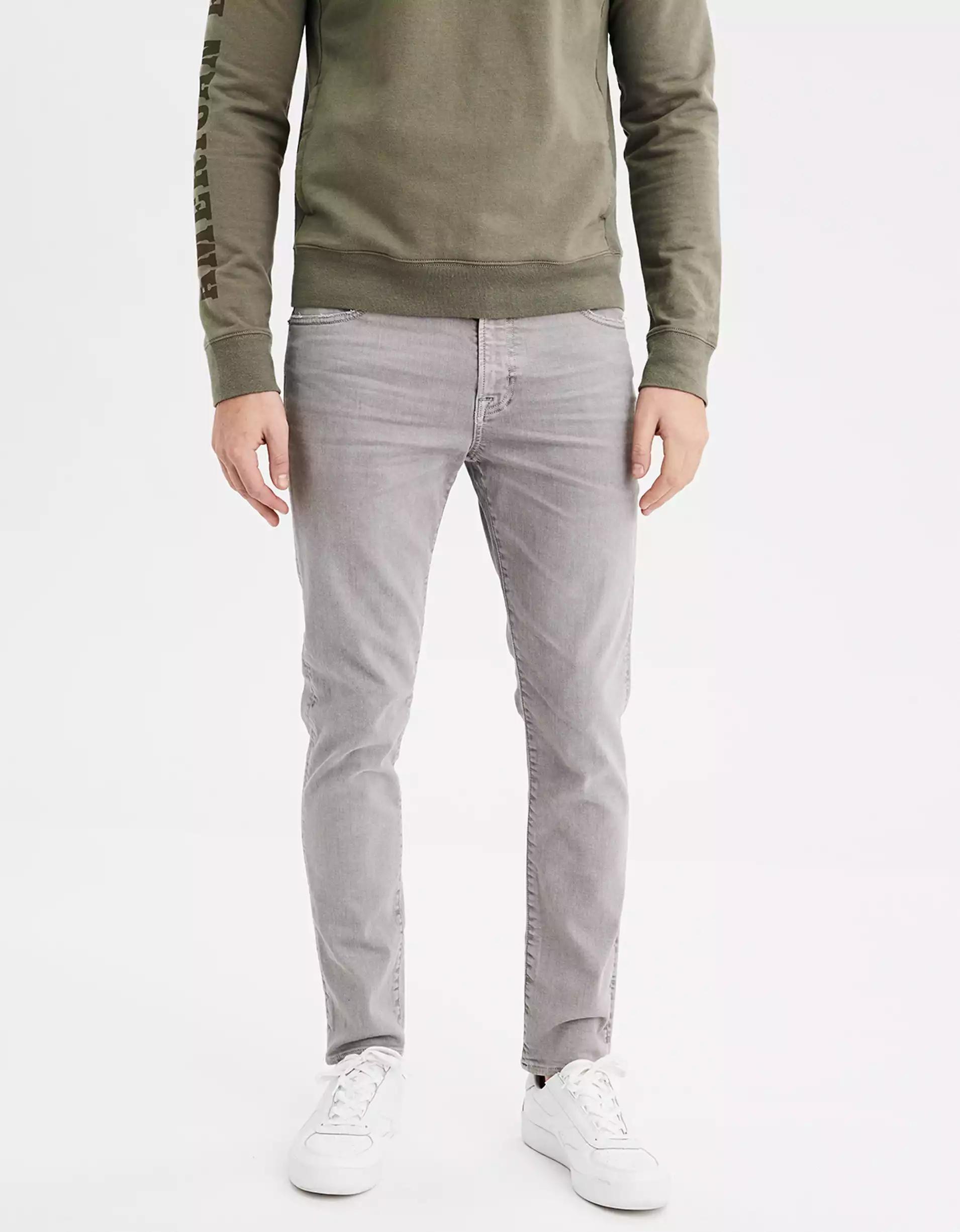 

Джинсы Skinny American Eagle AE4788M 33/32 Светло-бежевый
