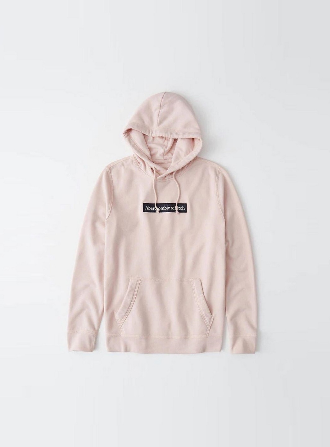 

Мужское худи - худи Abercrombie & Fitch AF7725M S Светло-розовый