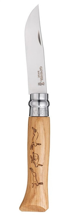 

Нож складной Opinel Tradtion N°08 Inox Animalia Hare