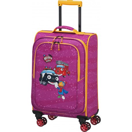 

Чемодан детский Travelite HEROES OF THE CITY/Pink TL081688-17 розовый