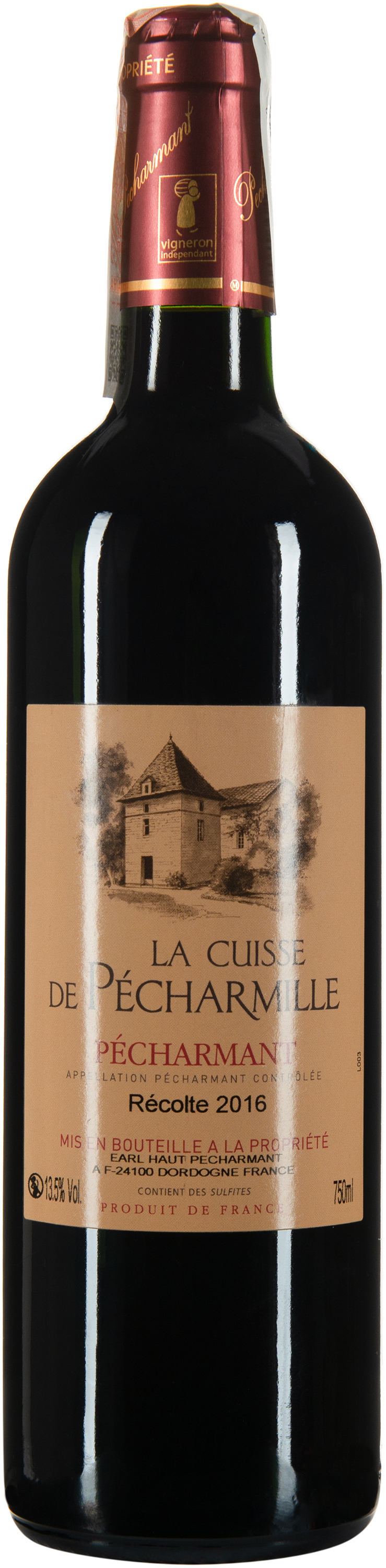 Акція на Вино La Cuisse De Pecharmille красное сухое 0.75 л 13.5% (3700179903078) від Rozetka UA