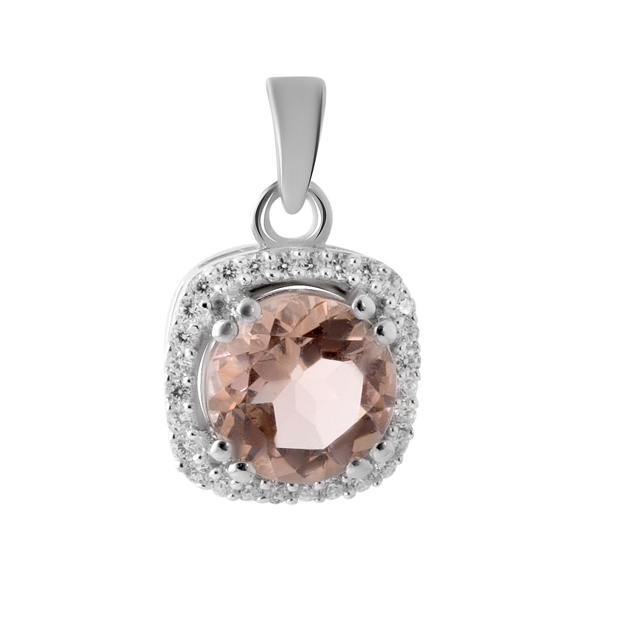 

Серебряная подвеска SilverLine с морганитом nano 1.99ct