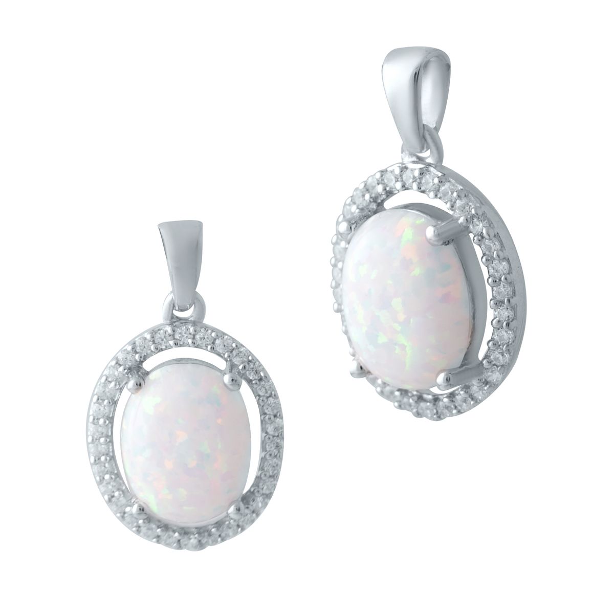 

Серебряная подвеска SilverLine с опалом 1.035ct