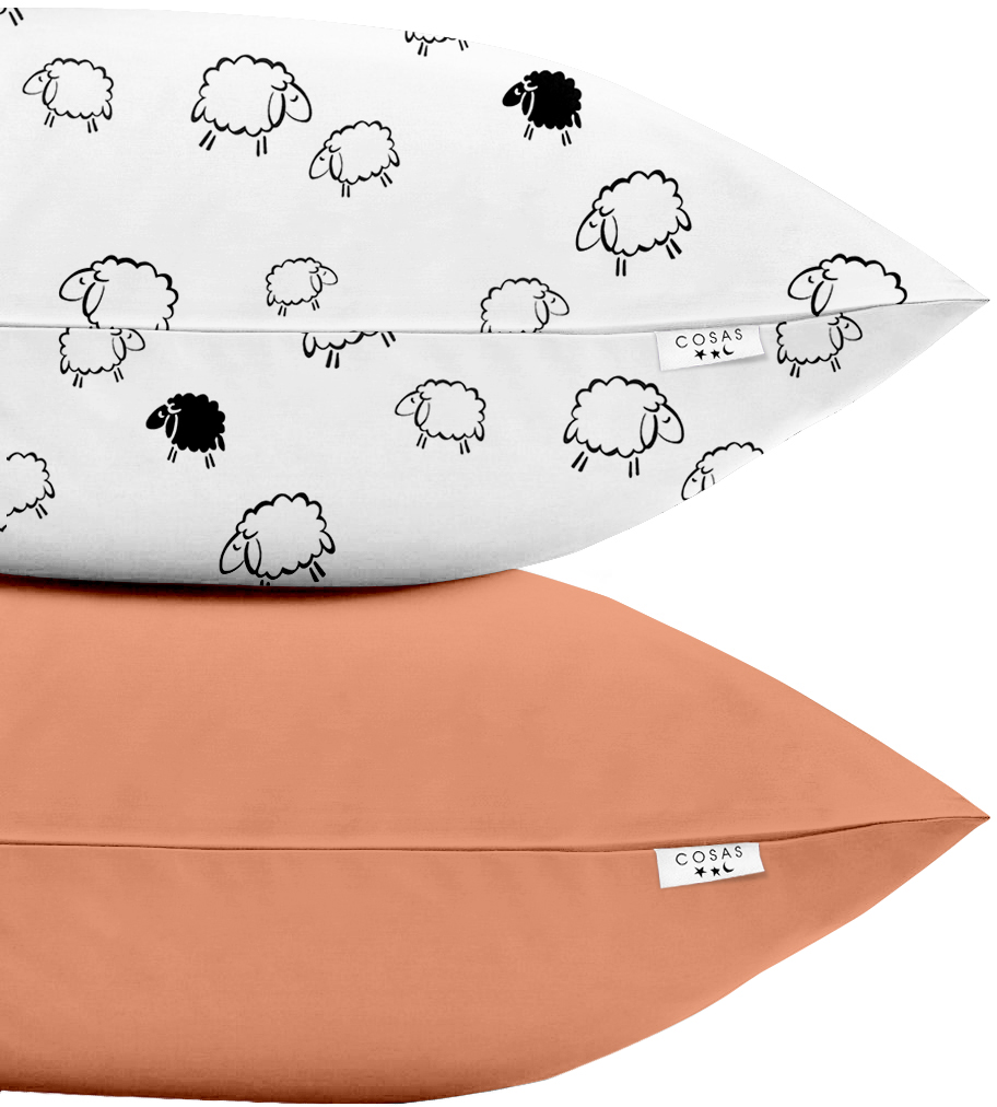 

Набор наволочек Cosas Sheep Terrakot 40х60 2 шт (SetPillow_Sheep_Terrakot_40х60)
