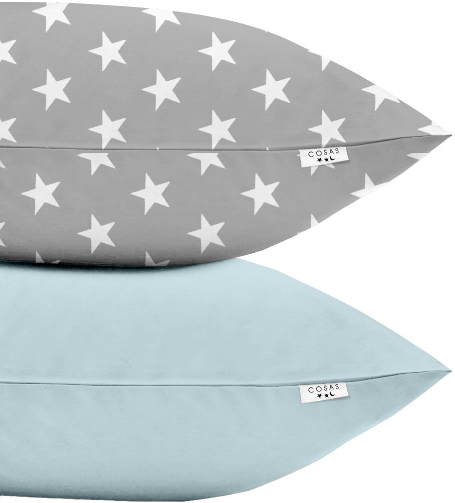 

Набор наволочек Cosas StarsBGrey LightBlue 50х70 2 шт (SetPillow_StarsBGrey_LightBlue_50х70)