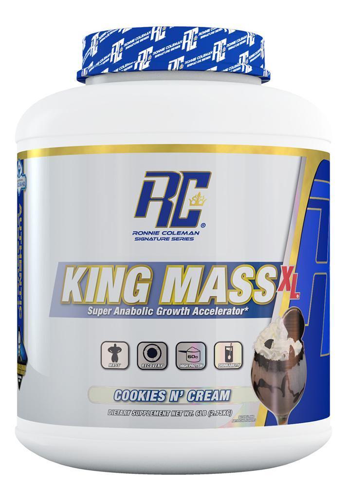 

Гейнеры Ronnie Coleman King Mass Xl Cookies n' Cream 6 lb/2750g