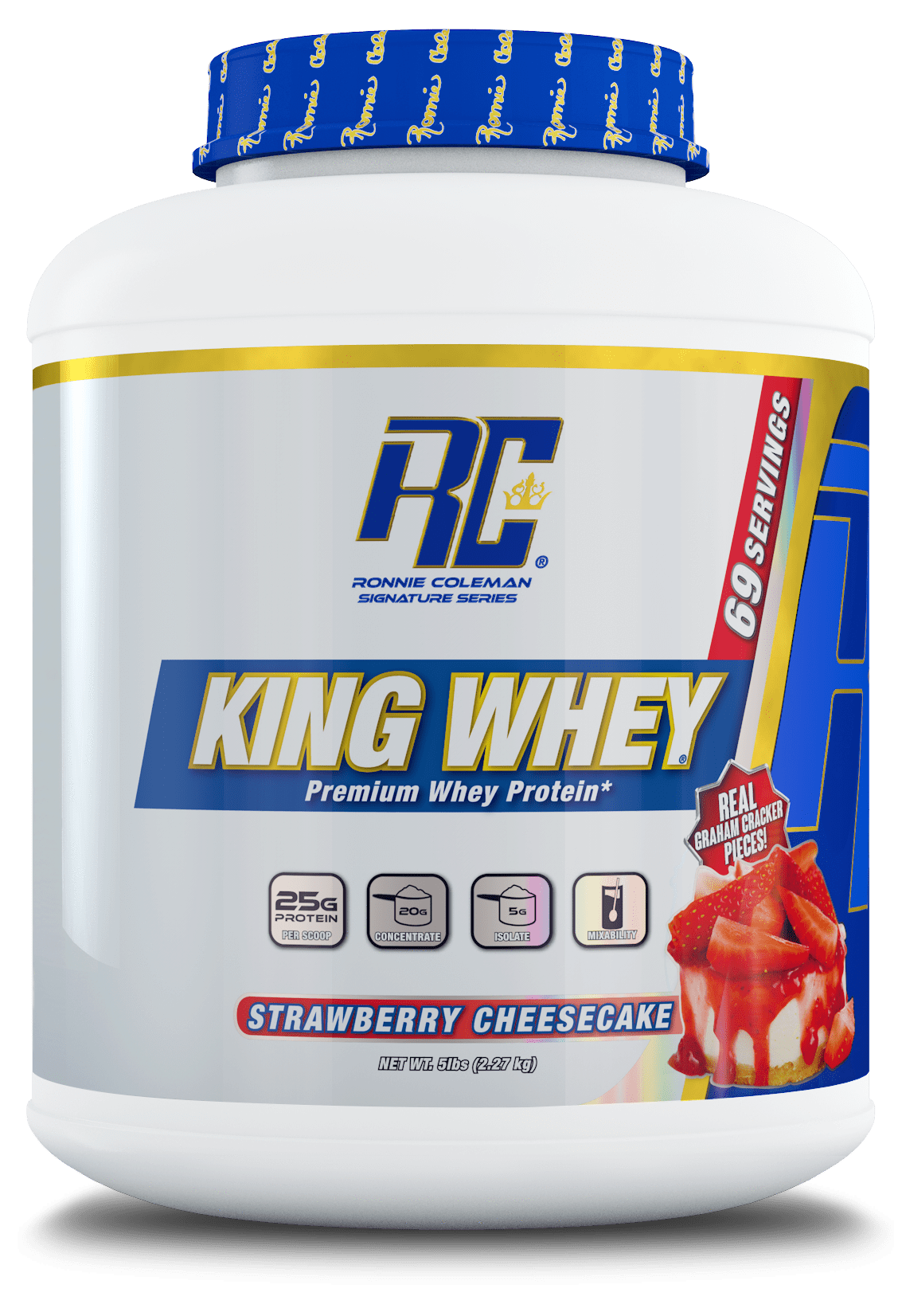 

Протеин Ronnie Coleman King Whey Strawberry Cheesecake 5lbs/2270g