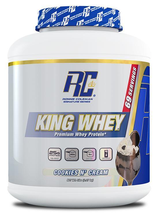 

Протеин Ronnie Coleman King Whey Cookies n' Cream 5lb/2270g