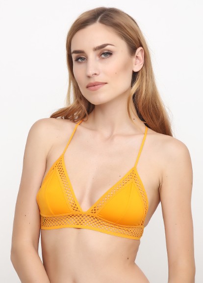 

Купальный лиф H&M 32 оранжевый 4166165