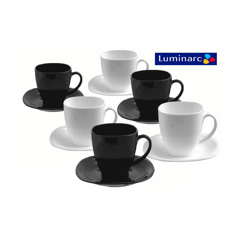 

Сервиз чайний Luminarc Carine Black&White D2371
