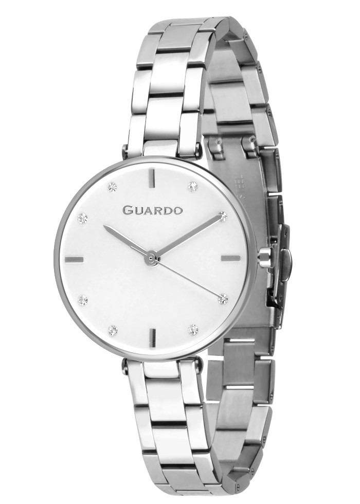 

Часы женские Guardo 012506-2 серебристый