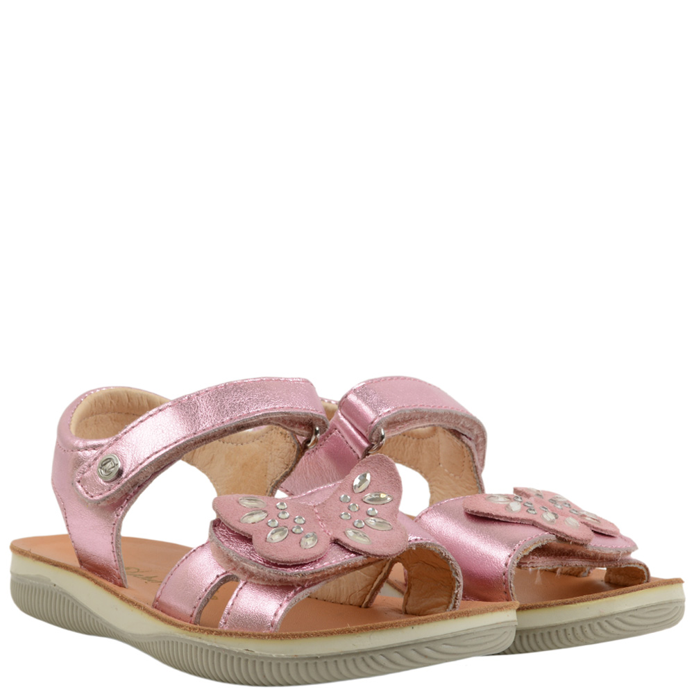 

Босоножки Naturino 5734 laminato velour rosa 29 розовый