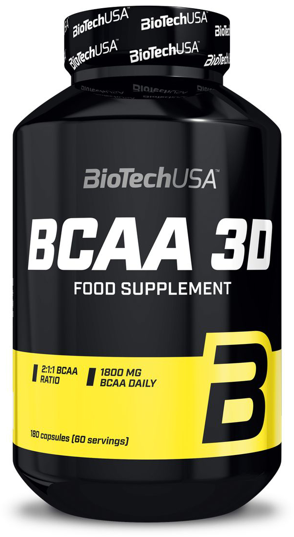 

Аминокислоты Biotech BCAA 3D 180 капсул