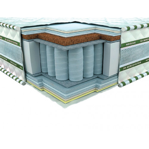 

Ортопедический матрас Neolux Магнат Ультра кокос Pocket Spring 3D 180х200