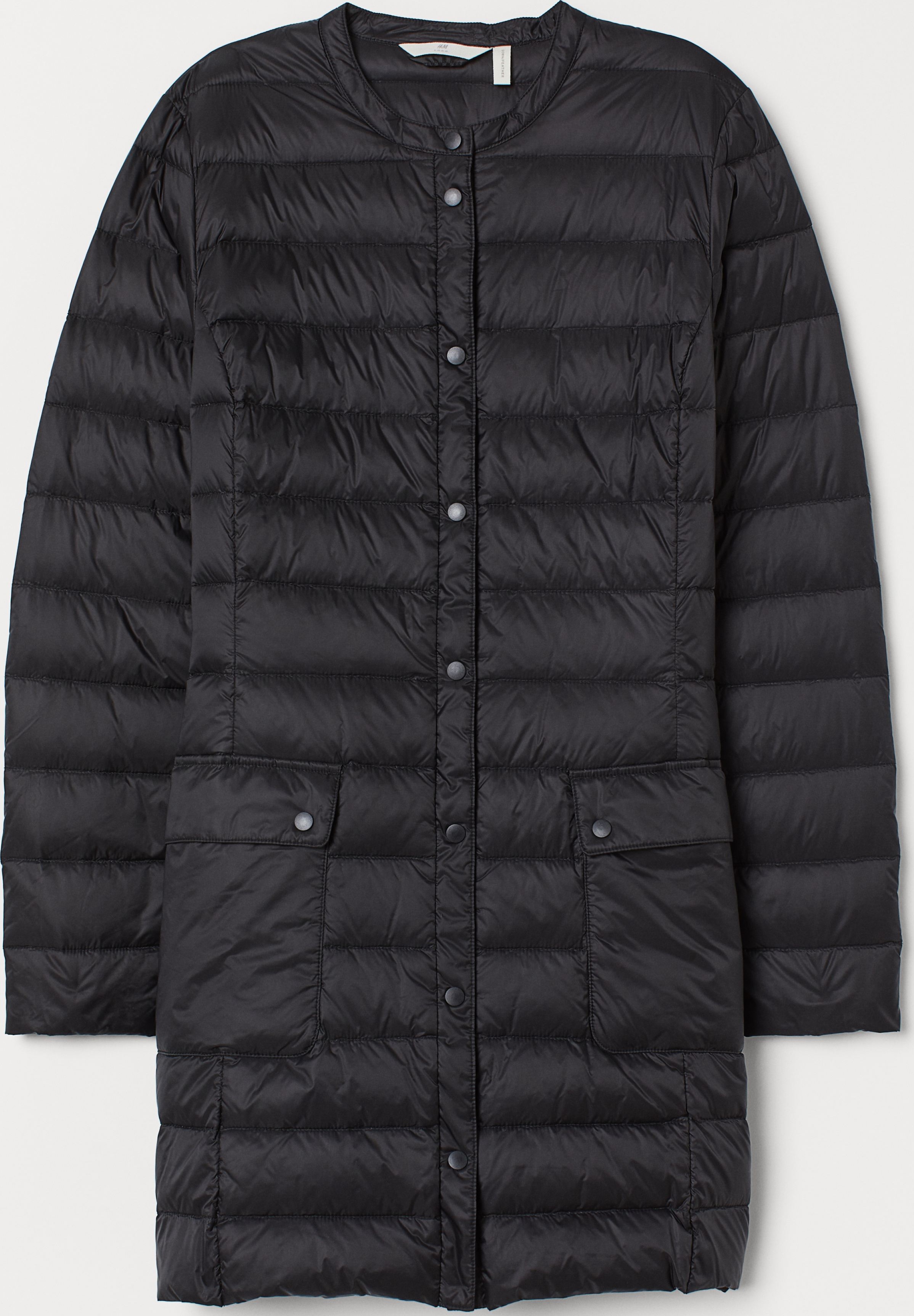

Пуховик H&M 7749540 S Черный