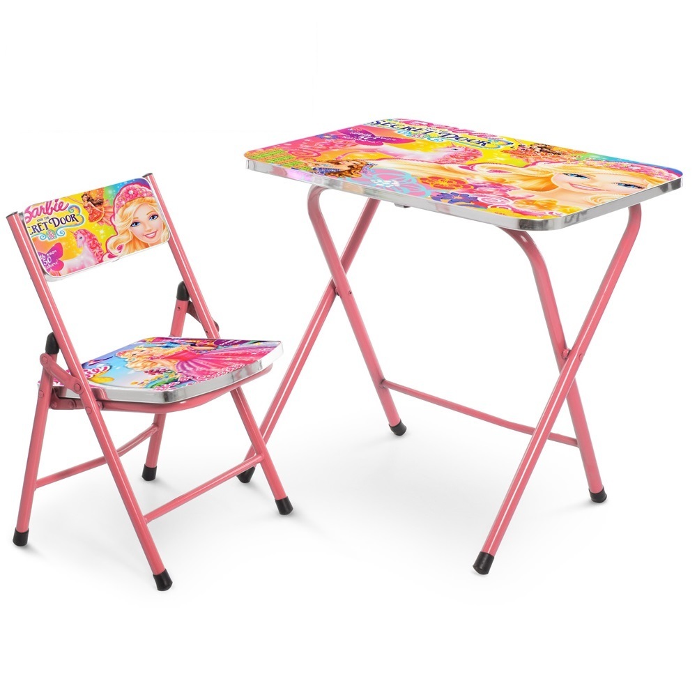 

Столик со стульчиком складной Bambi Barbie A19-BRB2 Pink (A19-BRB2)