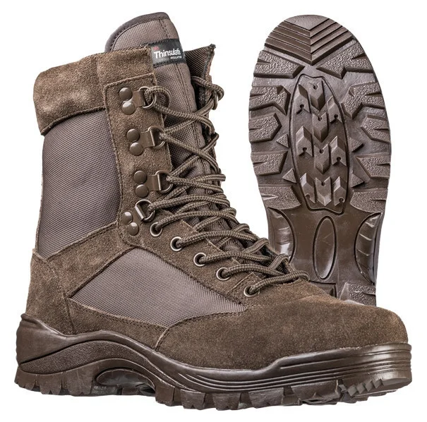 

Ботинки тактические MIL-TEC Tactical Side Zip 46 Коричневый