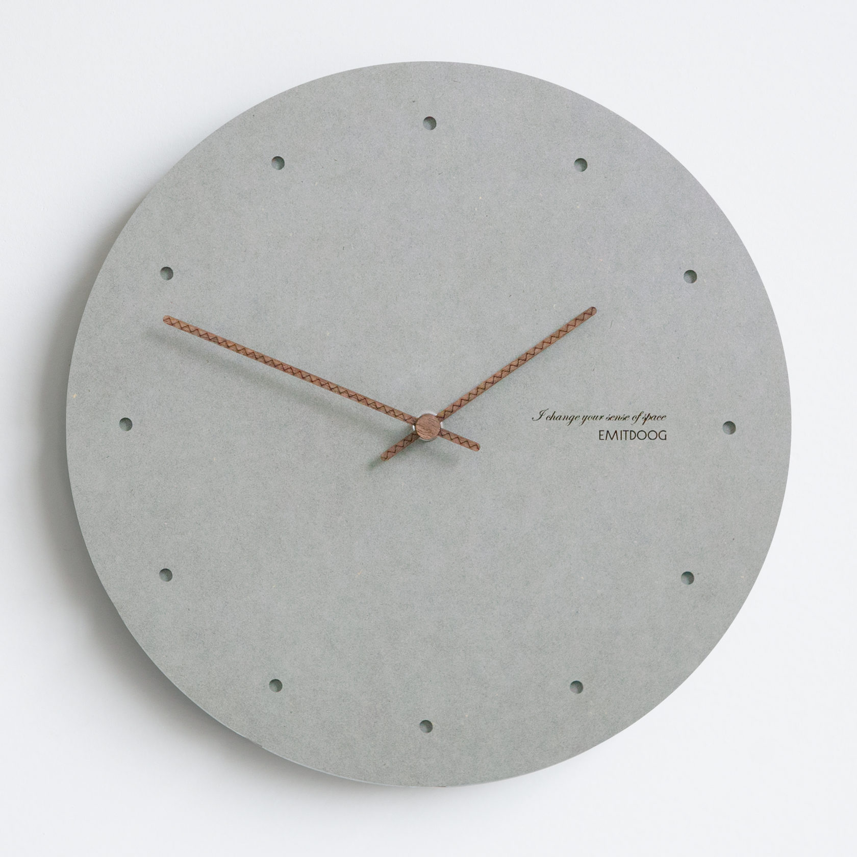 

Настенные часы EMITDOOG Concrete G49 Gray