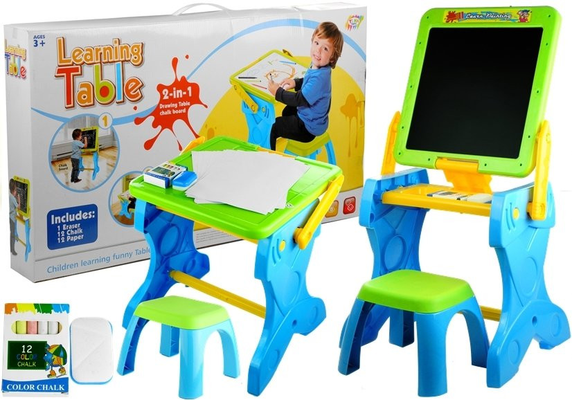 

Мольберт,столик со стульчиком Bambi YM884(Blue) Синий