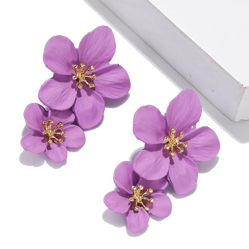 

Серьги Femme Brinco purple (0012)