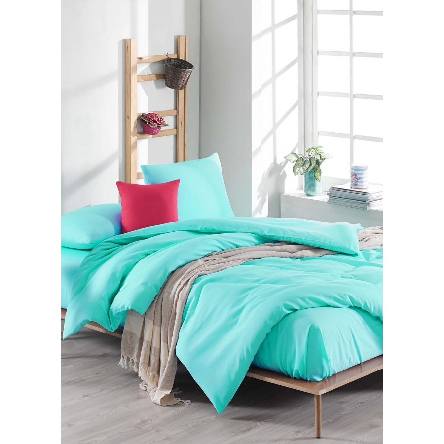 

Постельное белье Eponj Home - Flat Nil Yesil зеленый ранфорс евро