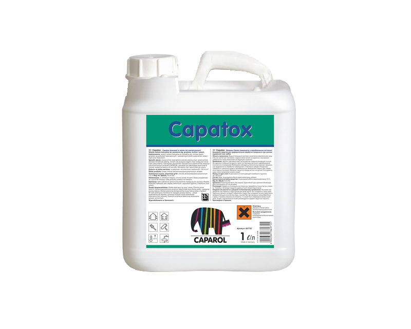 

Грунтовка антисептическая CAPATOX для минеральных поверхностей 1л