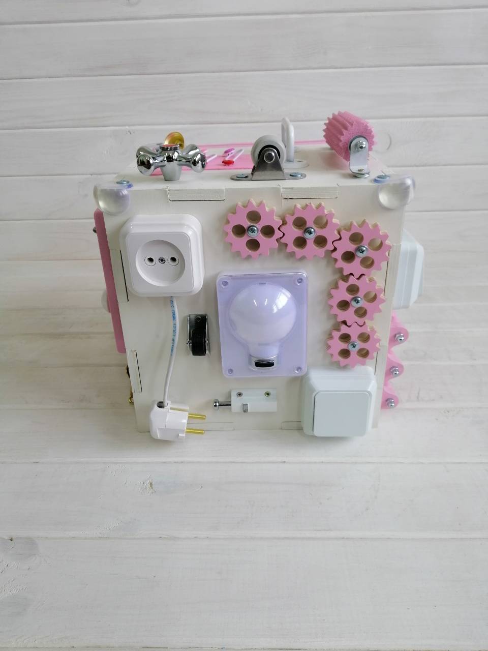 

Бізікубик Smart Kids 25*25 зі світлом