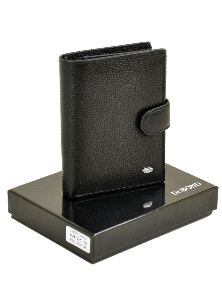 

Мужской кожаный кошелек DR. BOND 1249