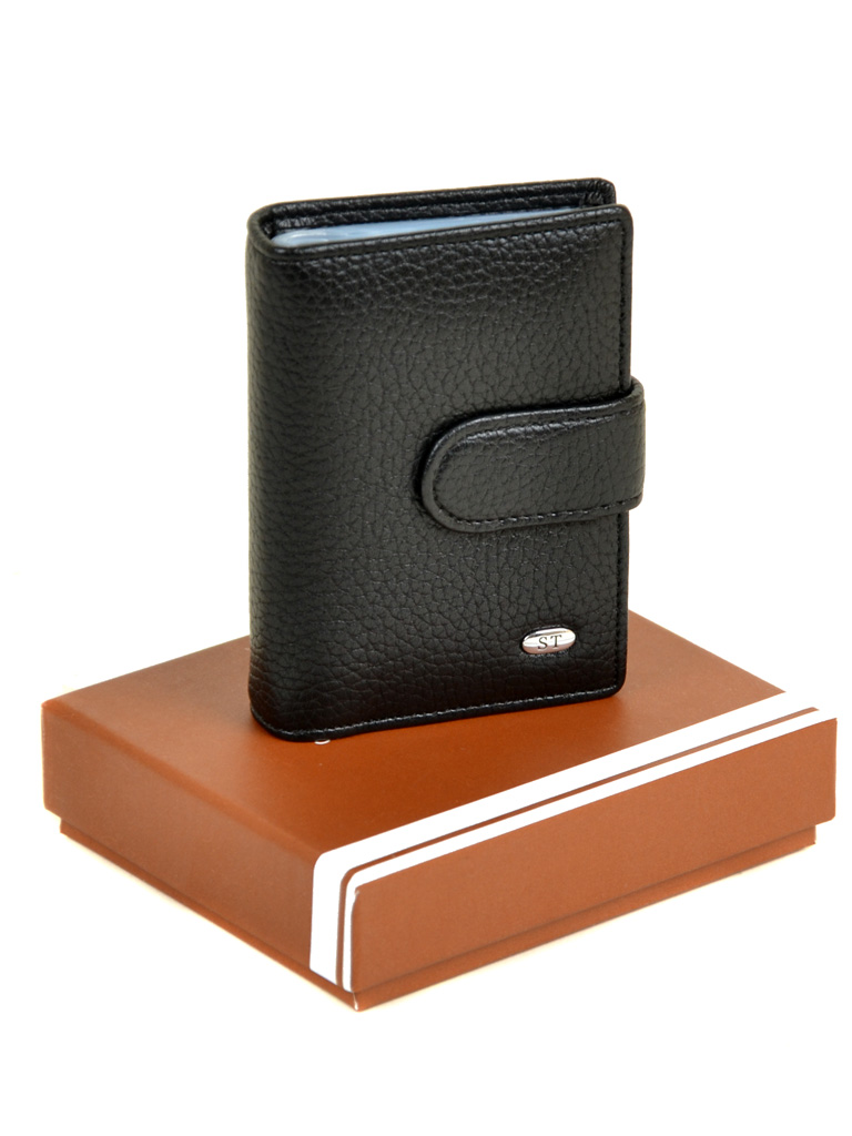 

Женский кожаный кошелек ST 28166 black