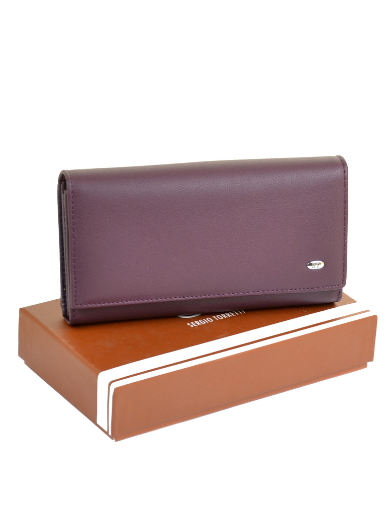 

Женский кожаный кошелек ST 29751 dark-purple