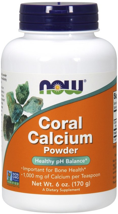 

Минералы NOW Foods Coral Calcium Powder 170 g /57 servings/ Pure