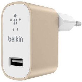 

Зарядное устройство Belkin Usb Wall Charger Mixit Premium 2.4A Gold