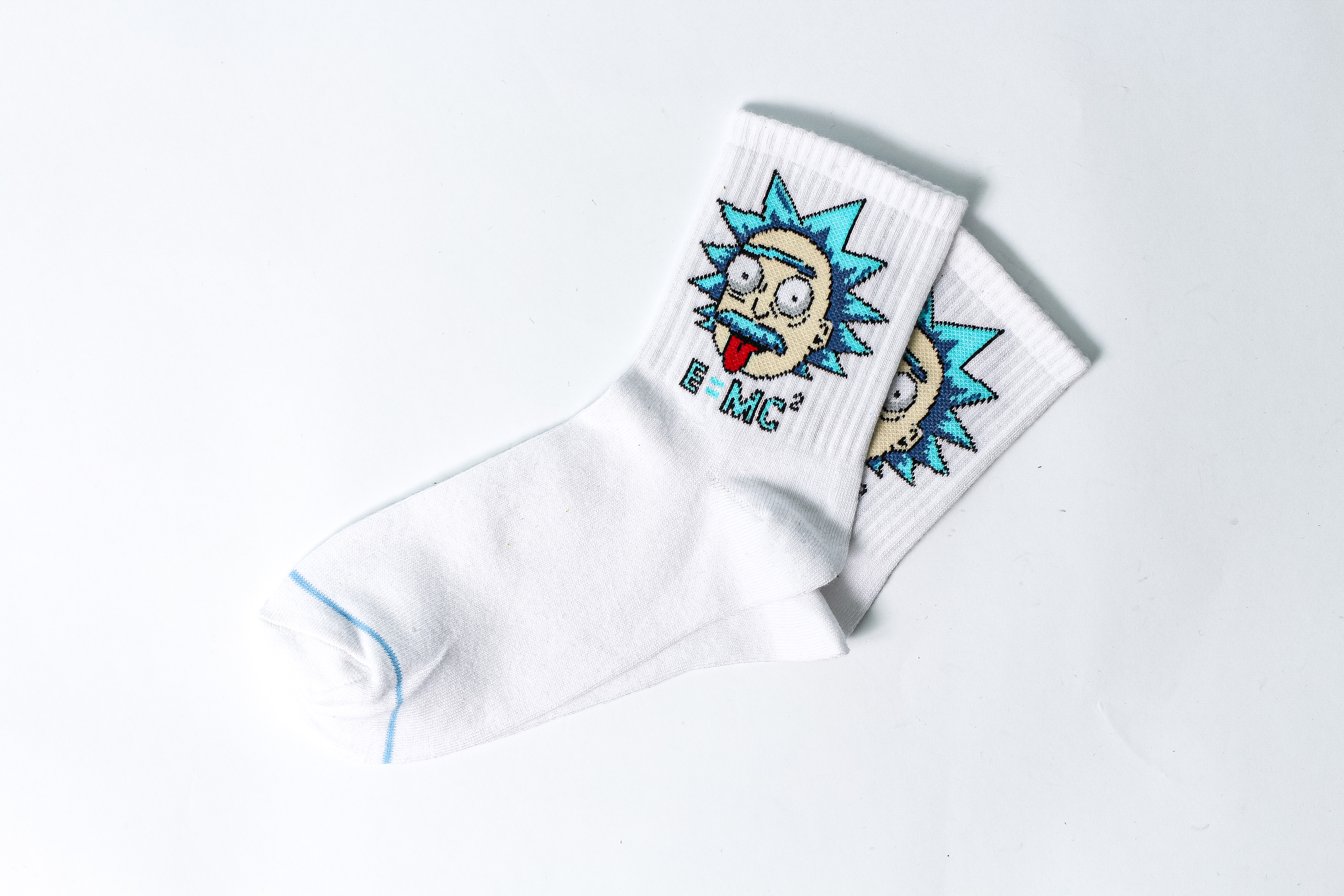 

Носки Crazy Llama`s Rick Einstein 222-05 белый 36-42