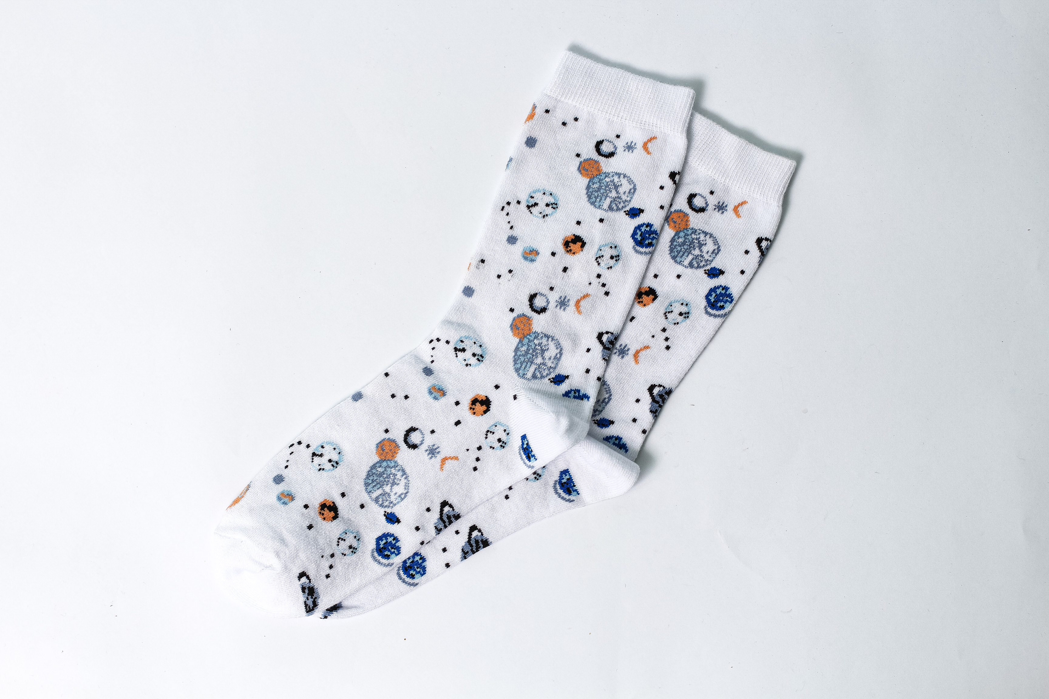 

Носки Crazy Llama`s Космос-2 222-67 белый 36-42