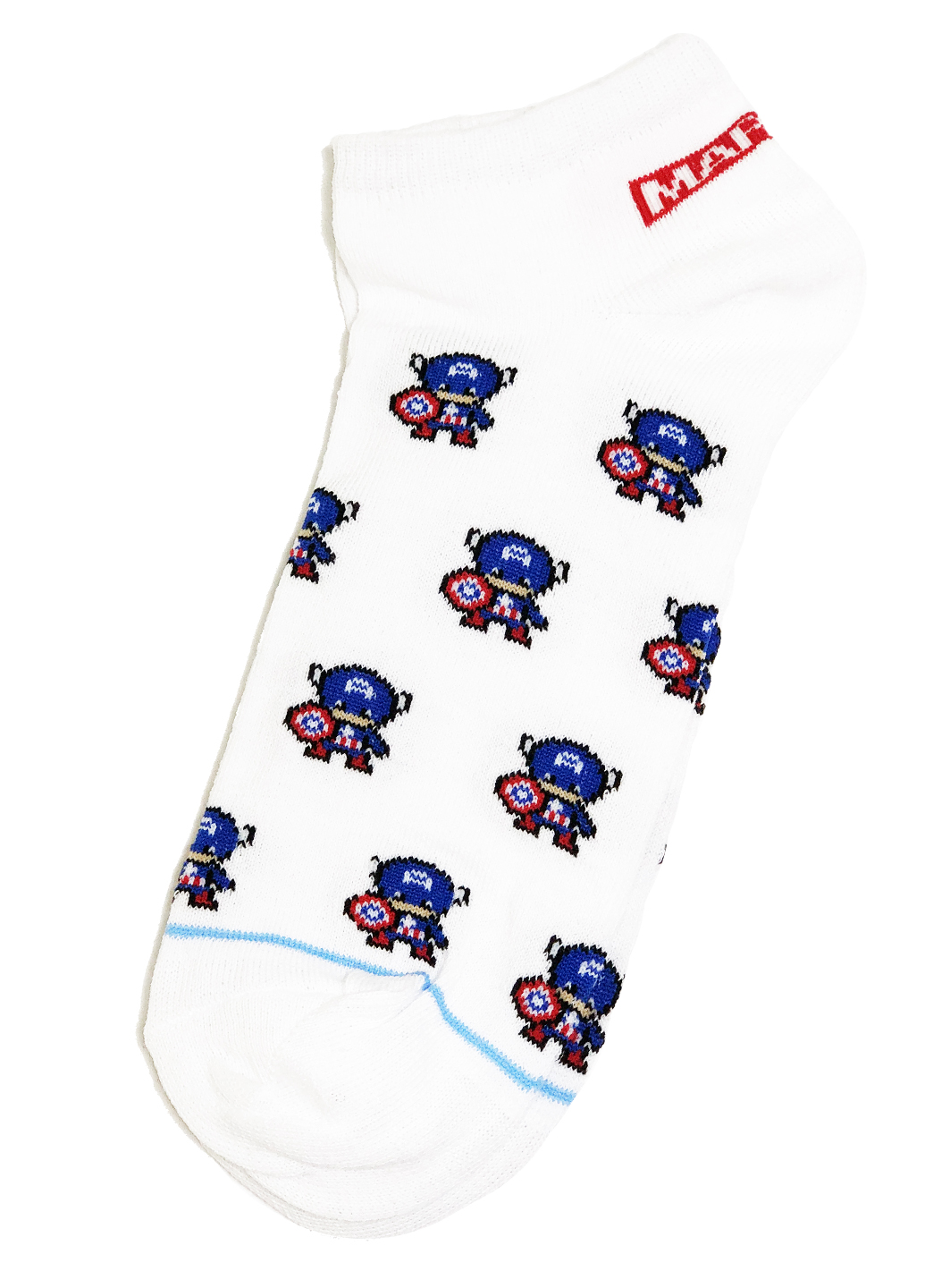 

Носки Rock'n'socks Captain America короткие 445-33 белый 36-43