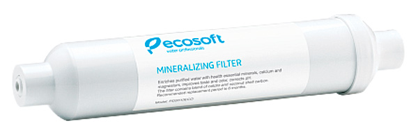 

Минерализатор Ecosoft 2"х10" для систем обратного осмоса