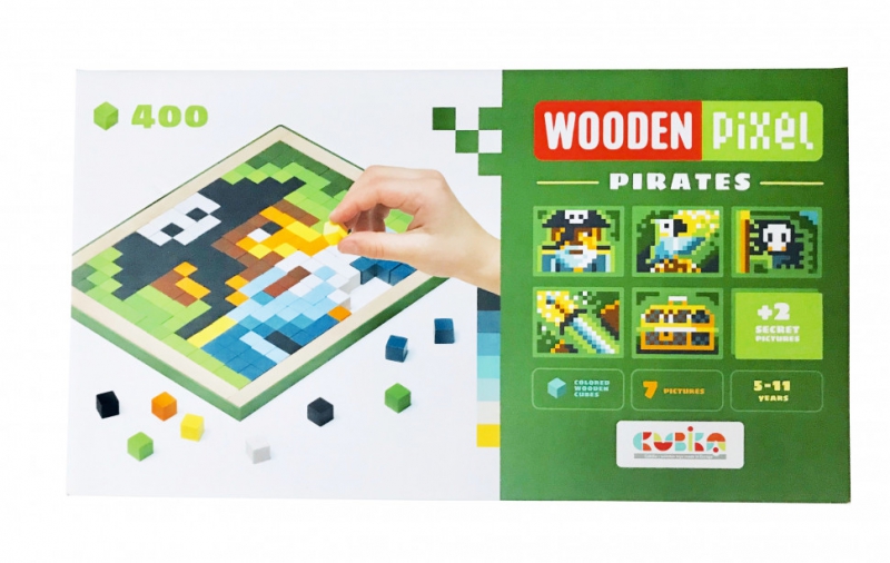 

Мозаика Cubika «Wooden pixel 5» PIRATES (14910)