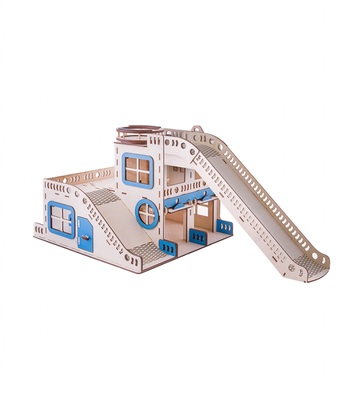 

Гараж для машинок GoodPlay Мега трек 50×50×40 (G003)