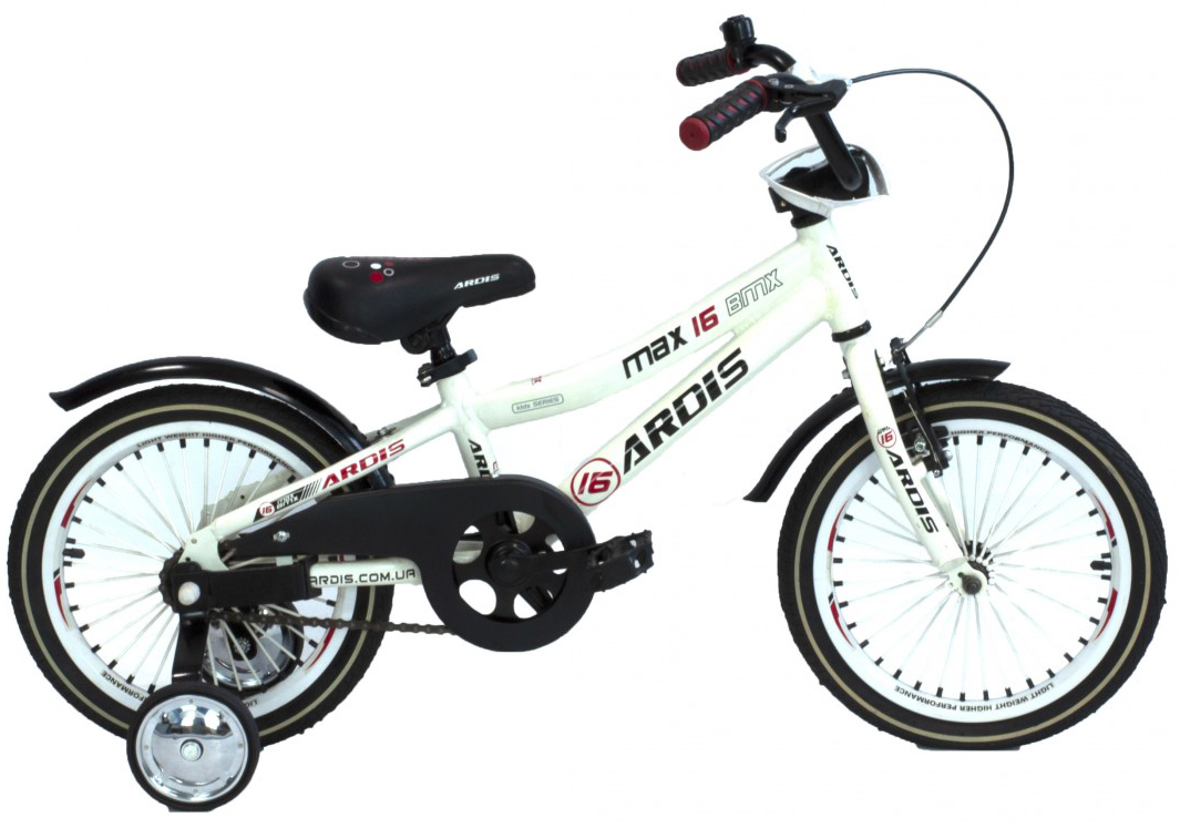 

Велосипед Ardis Max 16" 8" 2021 Белый (0447-Б)