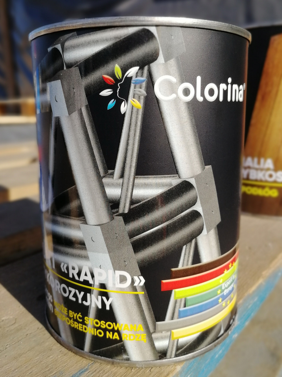 

Грунтовка антикоррозионная Рапид Colorina 2.8л серая