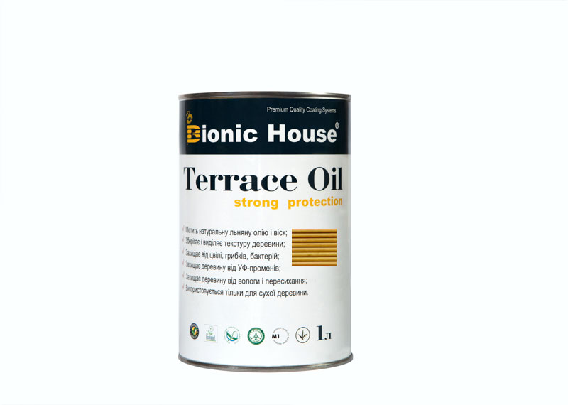 

Масло для терасс Bionic-House 1л Дуб